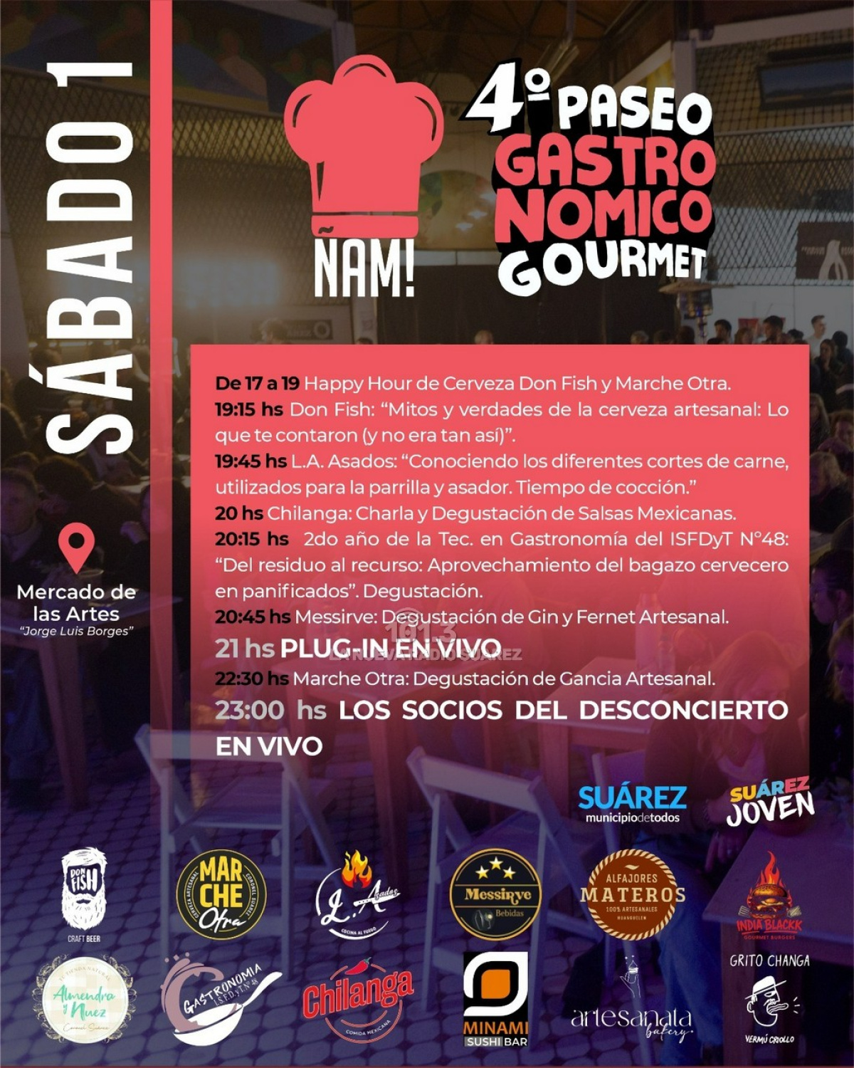 Fin de semana con sabor local en el Mercado de las Artes con la cuarta ...