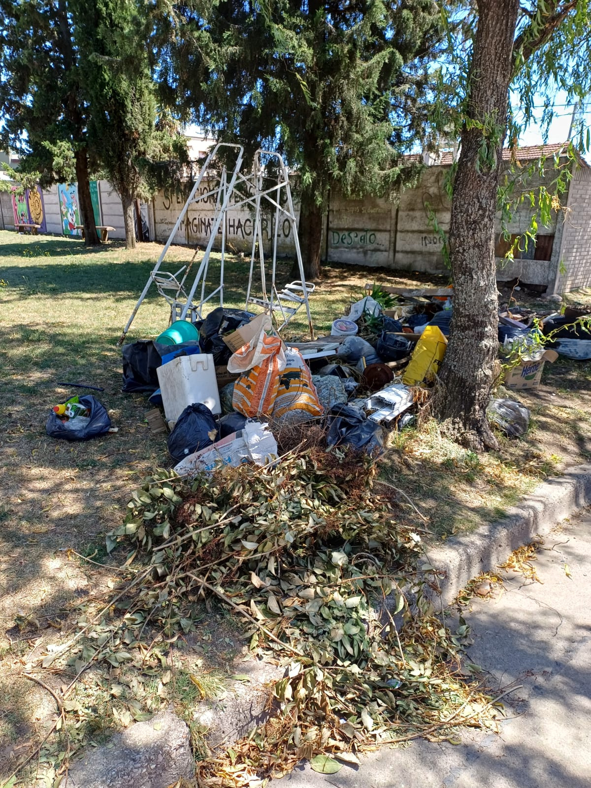 Más quejas de vecinos por basura arrojada en distintos puntos de la ciudad