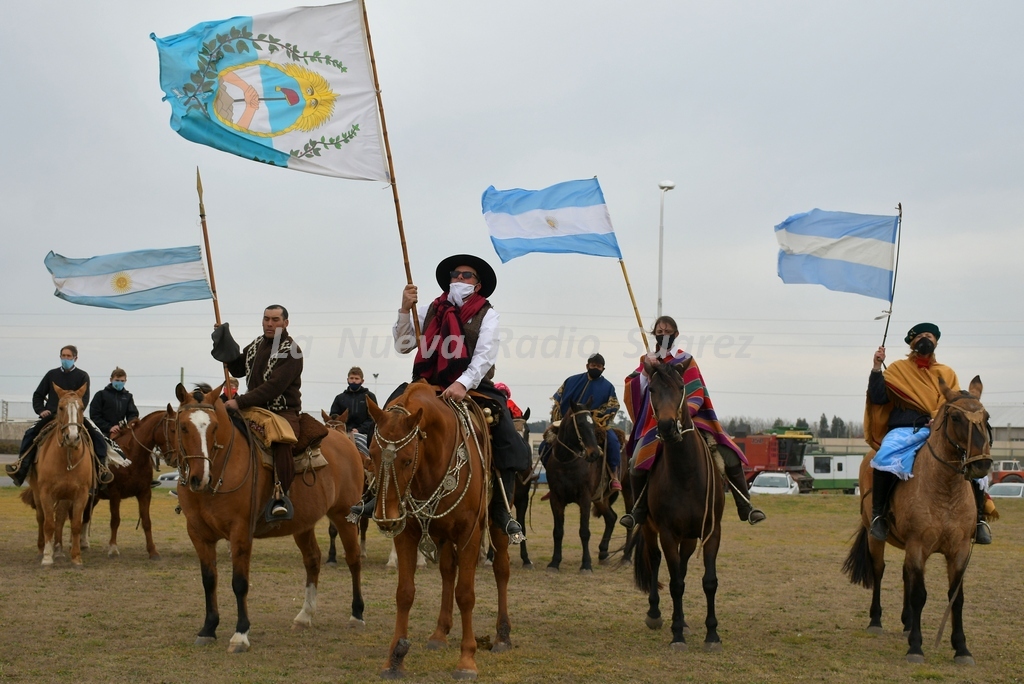 Acto en homenaje al General San Martín, a 171 años de su muerte