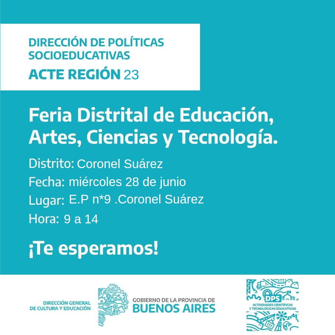 Se llevará a cabo una nueva edición de la Feria de Ciencias y Coronel ...