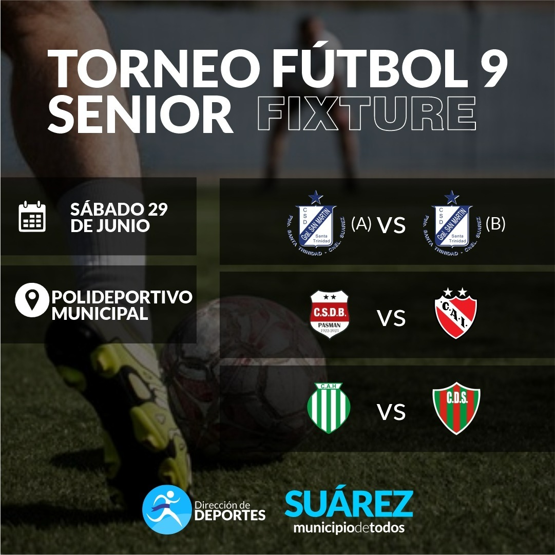 Resultados de la segunda fecha del Torneo de Fútbol 9 Senior
