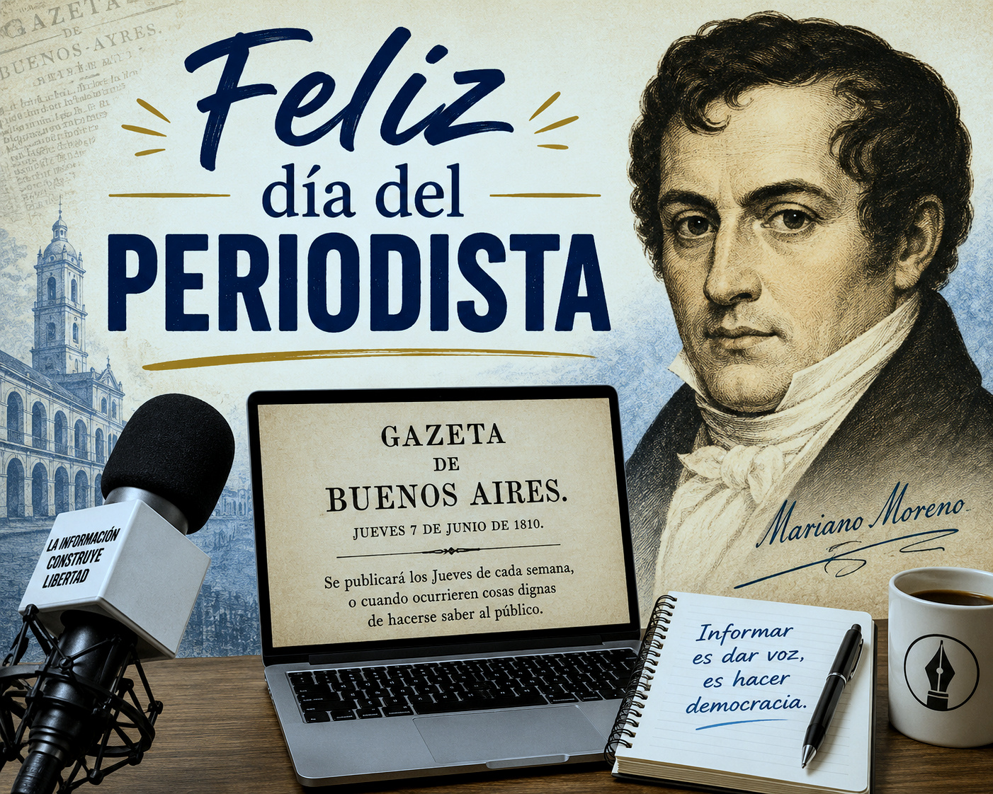 Cada 7 de junio se celebra en Argentina el Día del Periodista, una ...